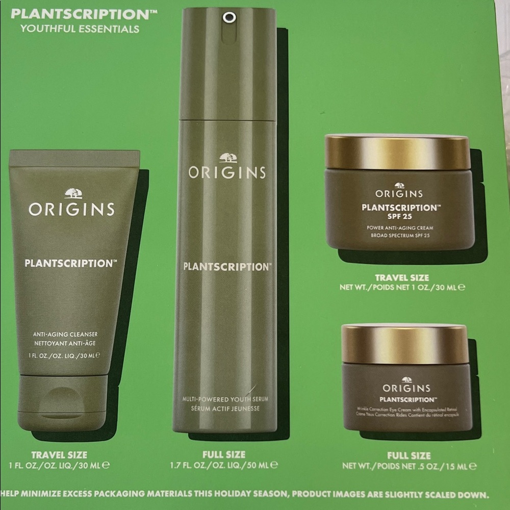 Origins Youthful Essentials face products NWT